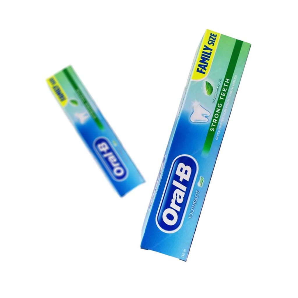 خمیردندان اورال-بی مدل STRONG TEETH وزن 140 گرم