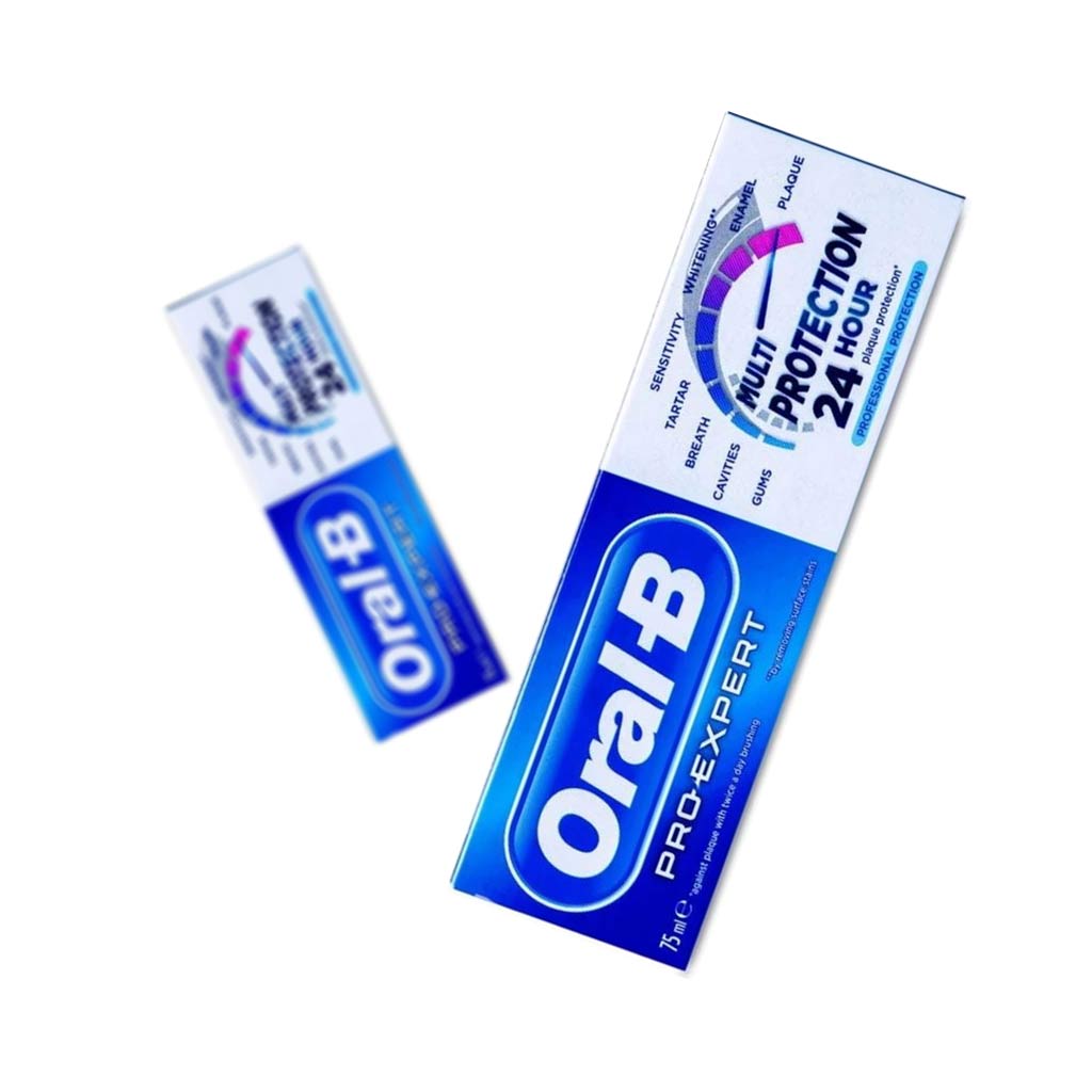 خمیردندان اورال-بی مدل Multi Protection 24 Hour حجم 75 میلی لیتر