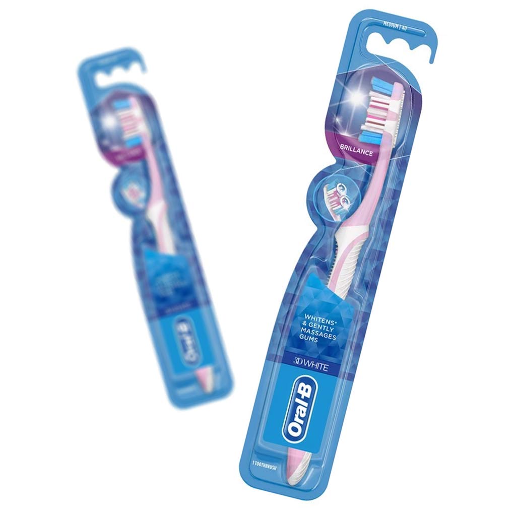 مسواک اورال-بی مدل Brilliance با برس متوسط