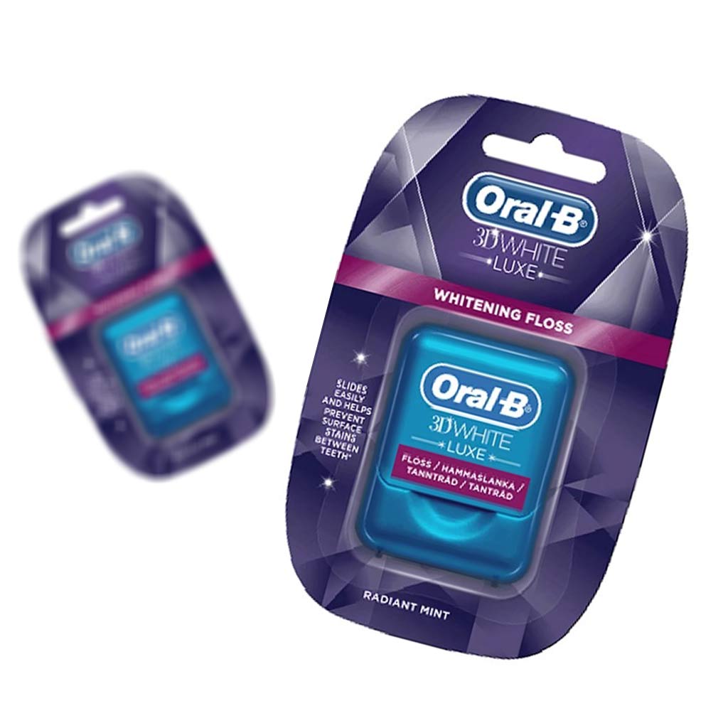 نخ دندان اورال-بی مدل 3D White Luxe