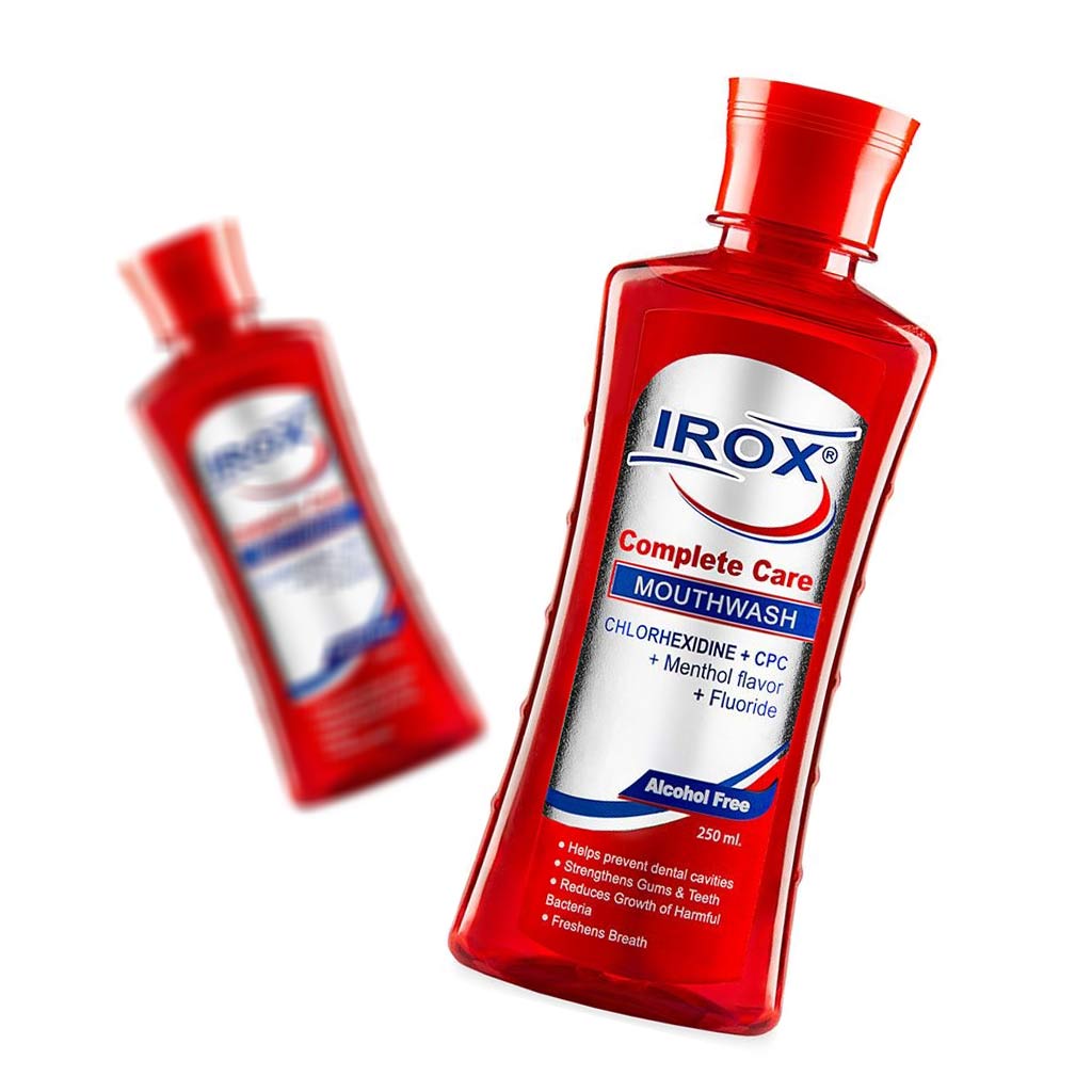 دهان شویه ایروکس مدلcomplete care حجم 250 میلی لیتر