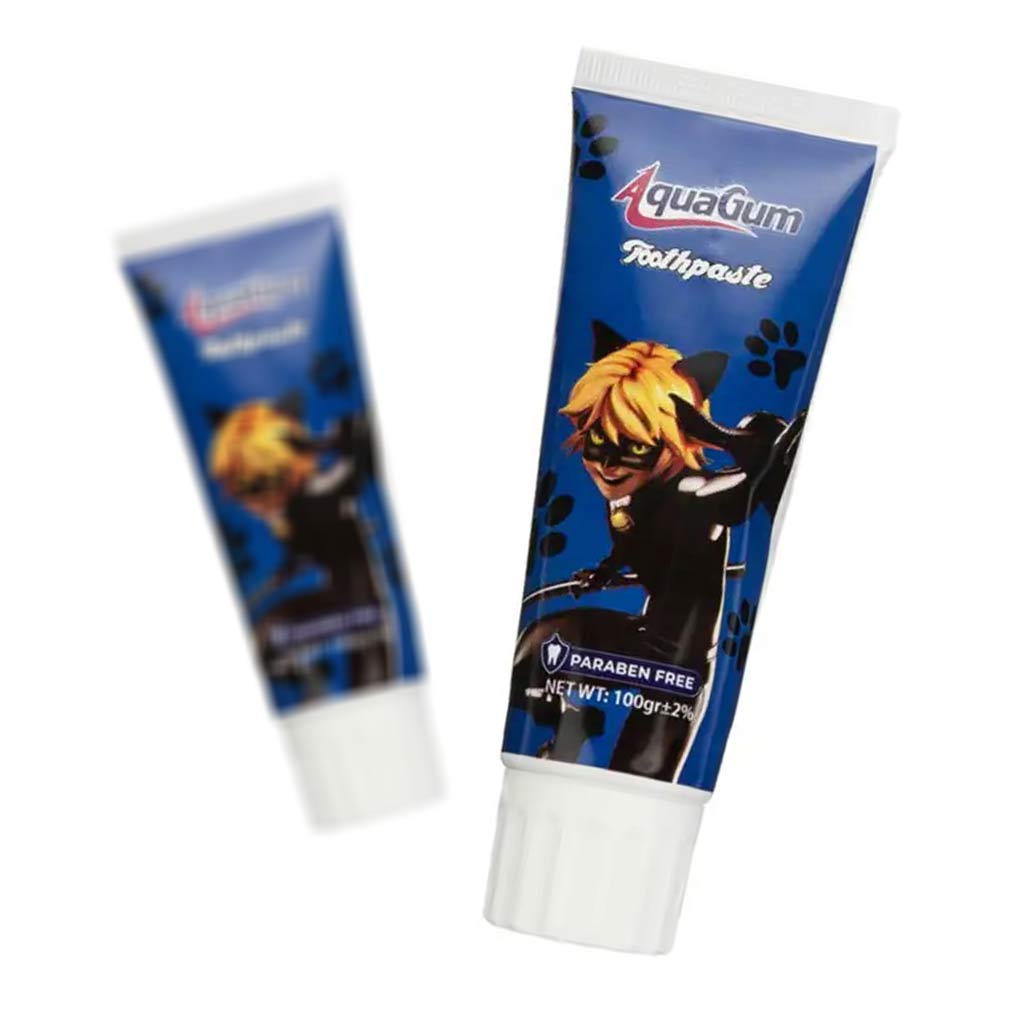 خمیردندان آکواگام کودک پسر گربه ای