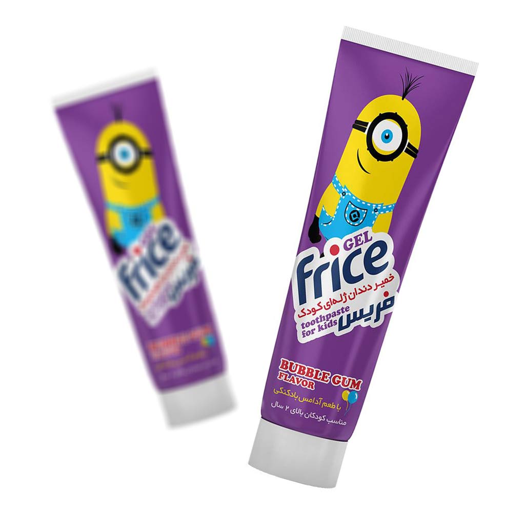 خمیردندان کودک فریس رایحه آدامس بادکنکی