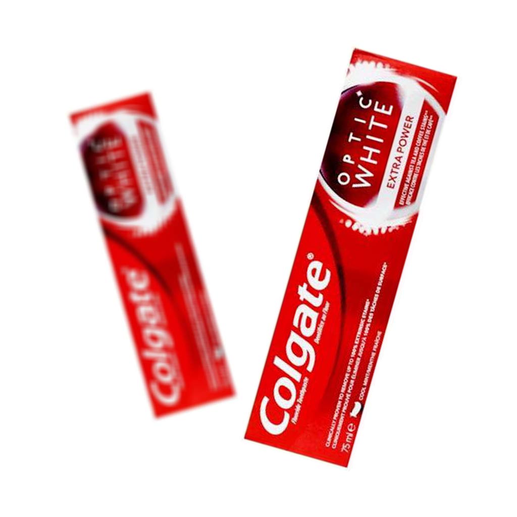 خمیردندان سفیدکننده کلگیت اپتیک وایت اکسترا پاور Colgate Optic Extra Power
