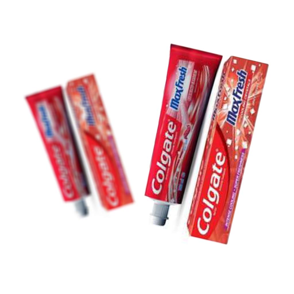 خمیر دندان کلگیت سری Max Fresh مدل Cooling Crystal حجم 100 میل با رایحه اکالیپتوس