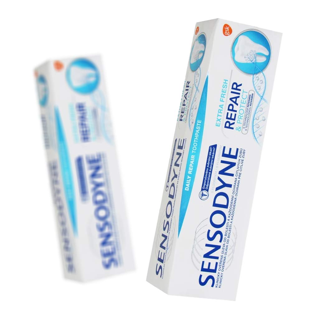 خمیر دندان سنسوداین سری Repair &; Protect حجم 75 میلی لیتر