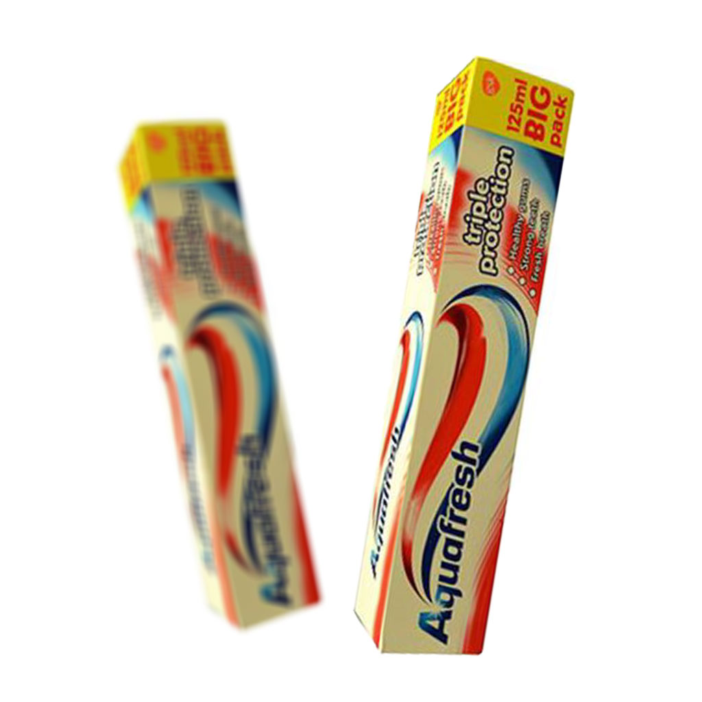 خمیر دندان آکوافرش مدل triple protection حجم 125 میلی لیتر