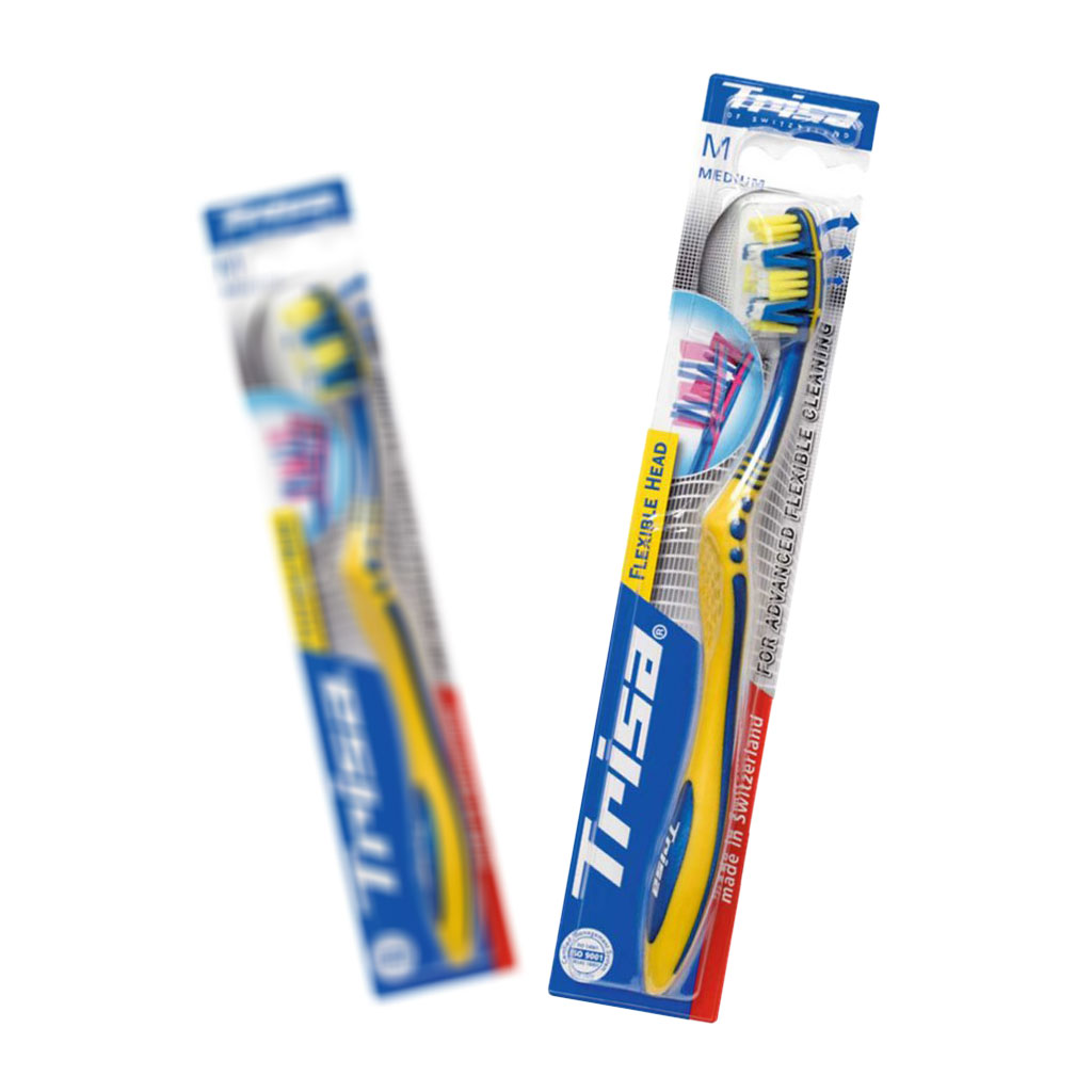 مسواک فلکسیبل هد تریزا با برس متوسط