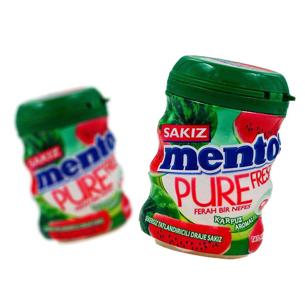 آدامس هنداونه قوطی منتوس