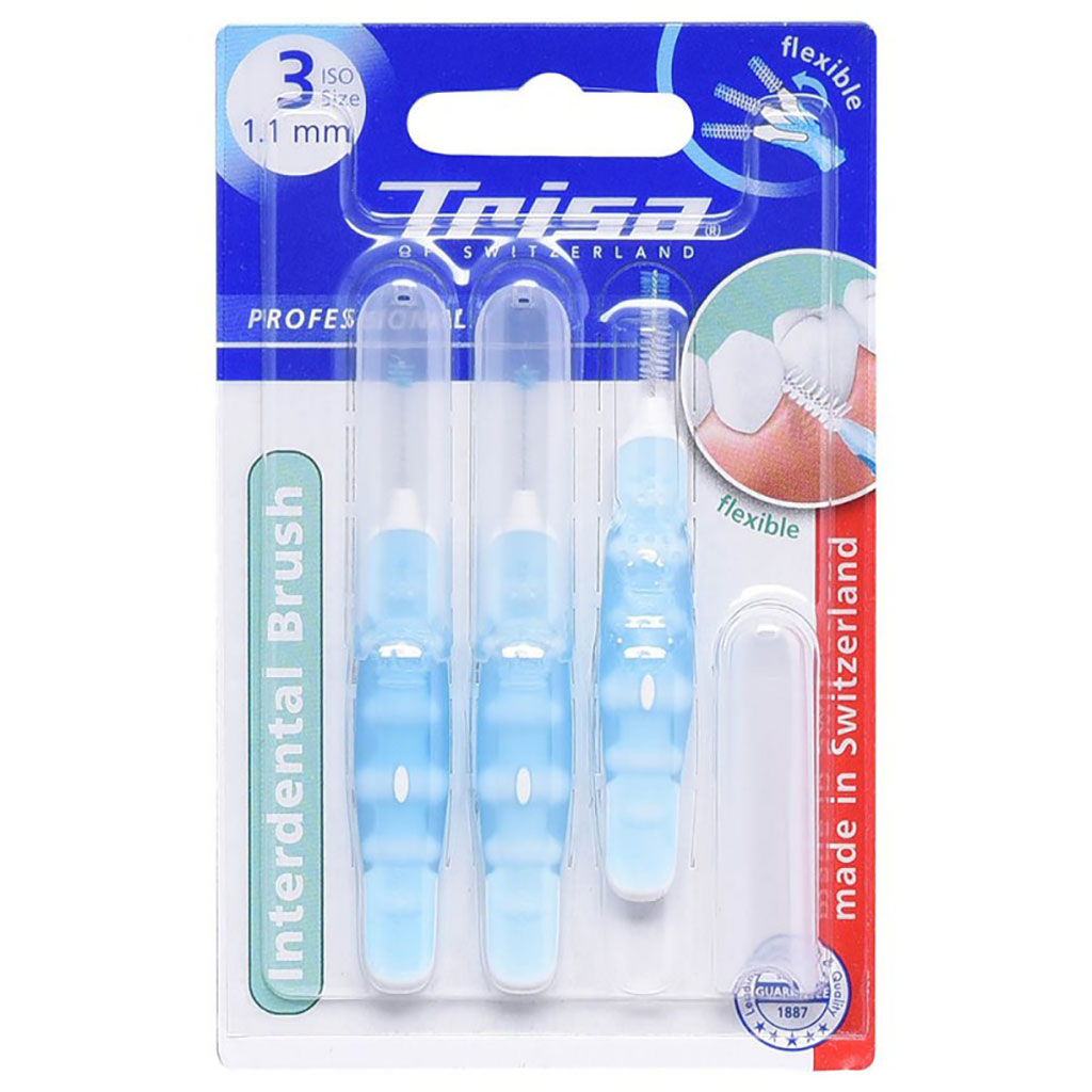 مسواک بین دندانی تریزا سایز 3 مدل 1.1 میلی متر