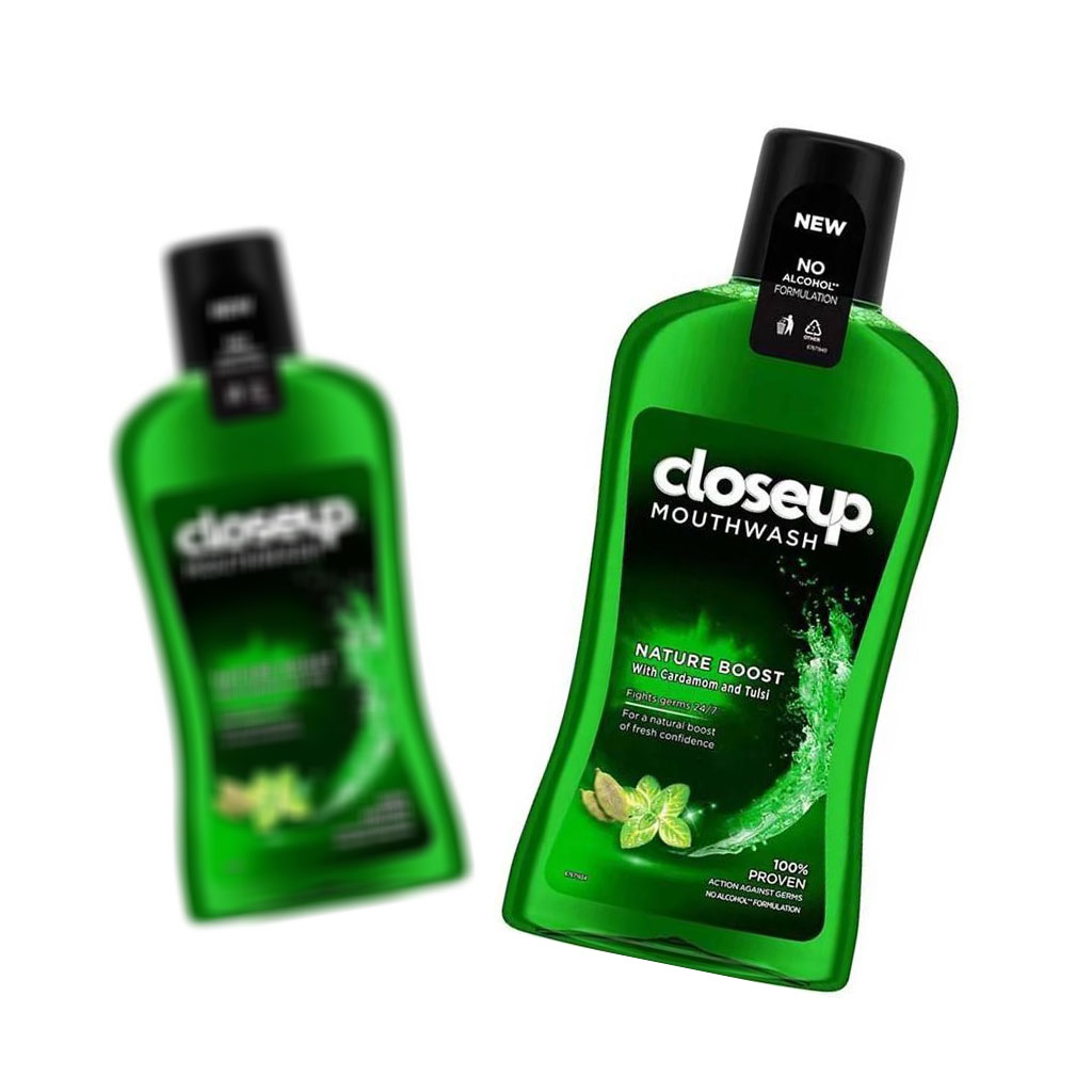 دهانشویه کلوزآپ Closeup Nature Boost حجم 300 میلی لیتر