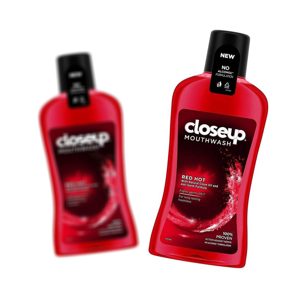 دهانشویه کلوزآپ Closeup Red Hot حجم 300 میلی لیتر