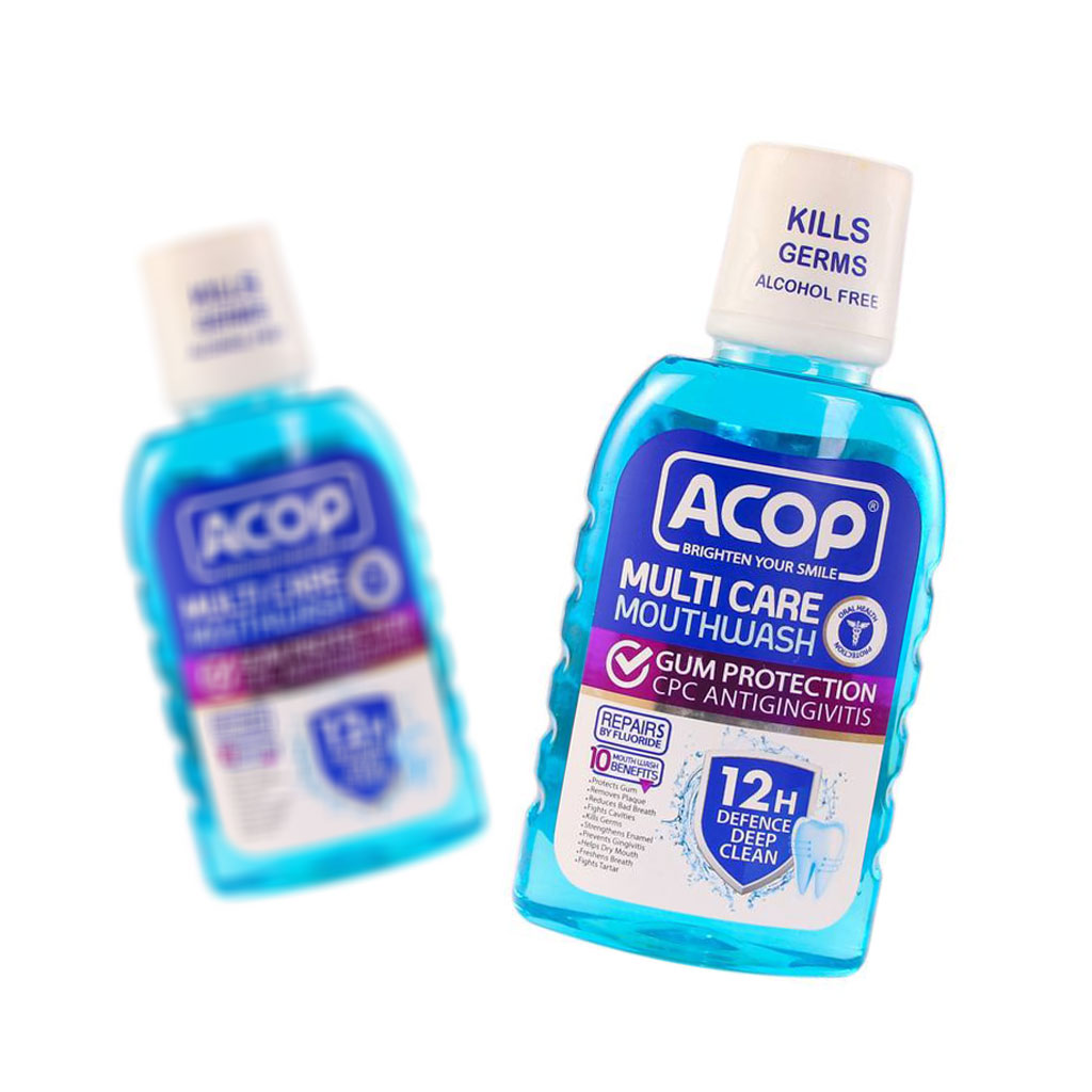 دهان شویه کامل آکوپ مدل Multi Care حجم 300 میل