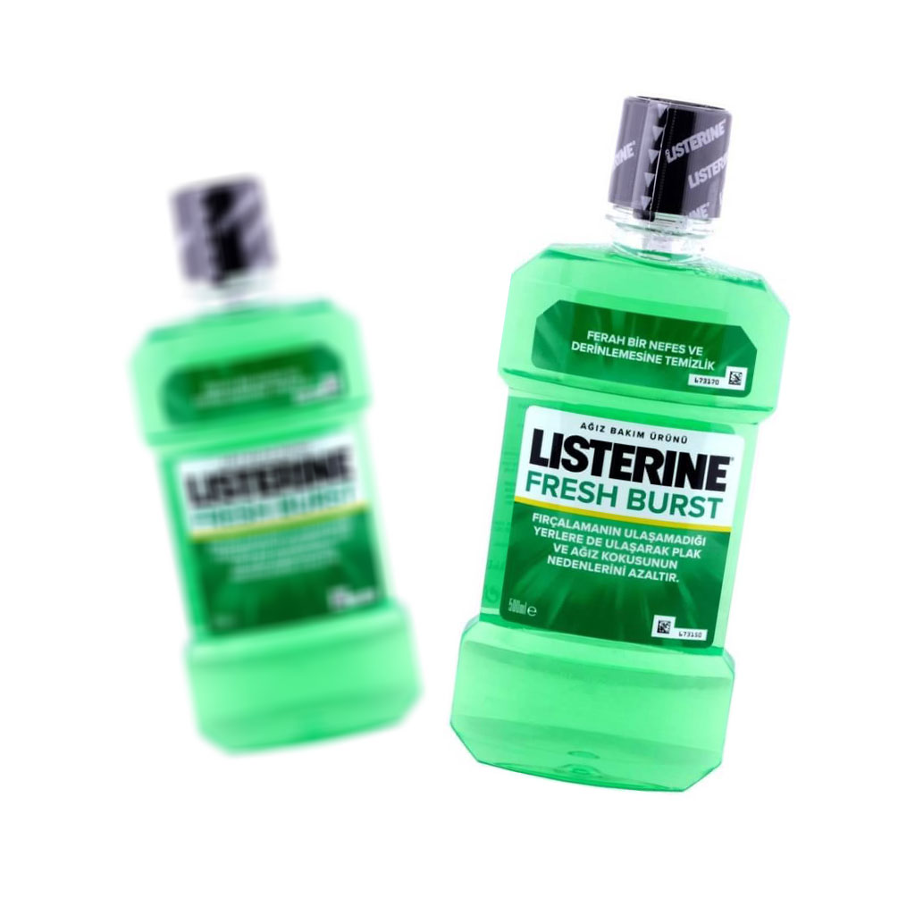 دهان شویه لیسترین مدل Fresh Burst حجم 250میل