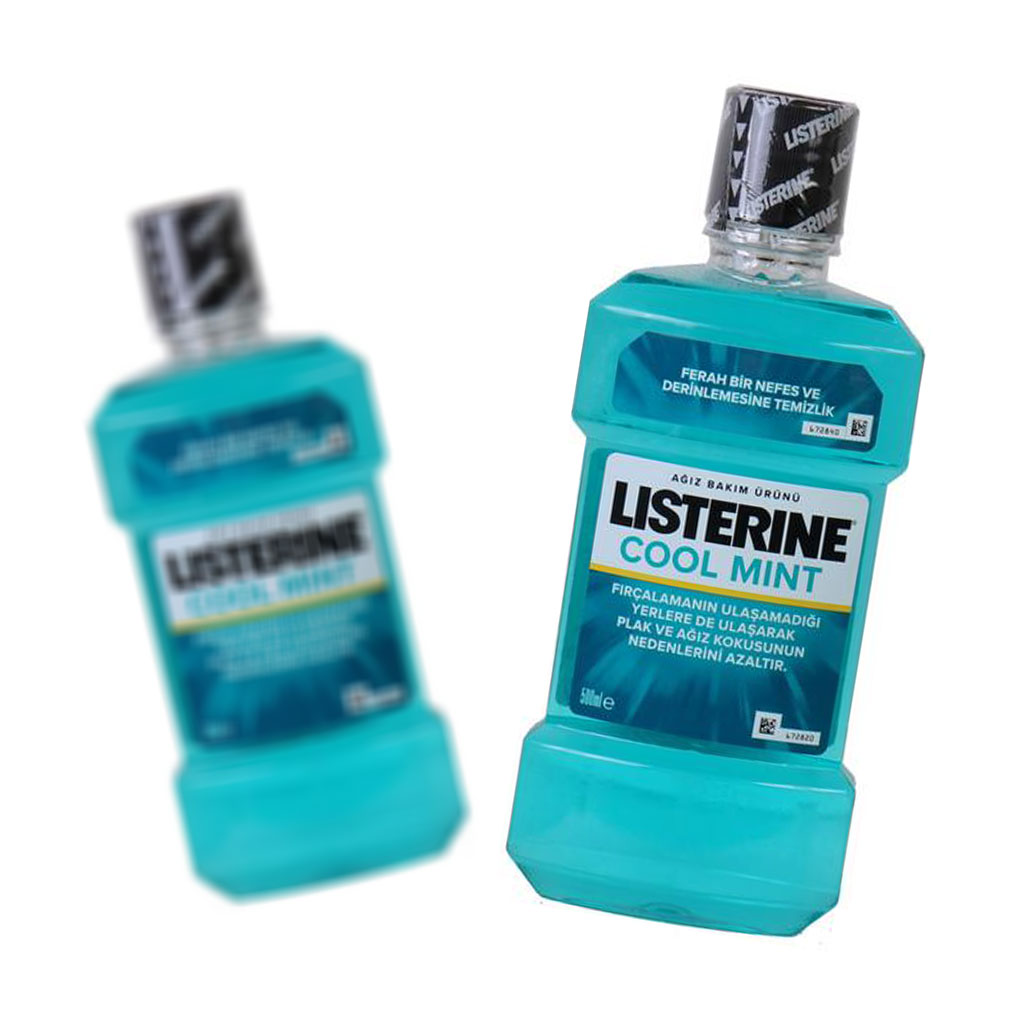 دهان شویه لیسترین مدل Cool Mint حجم 500 میل