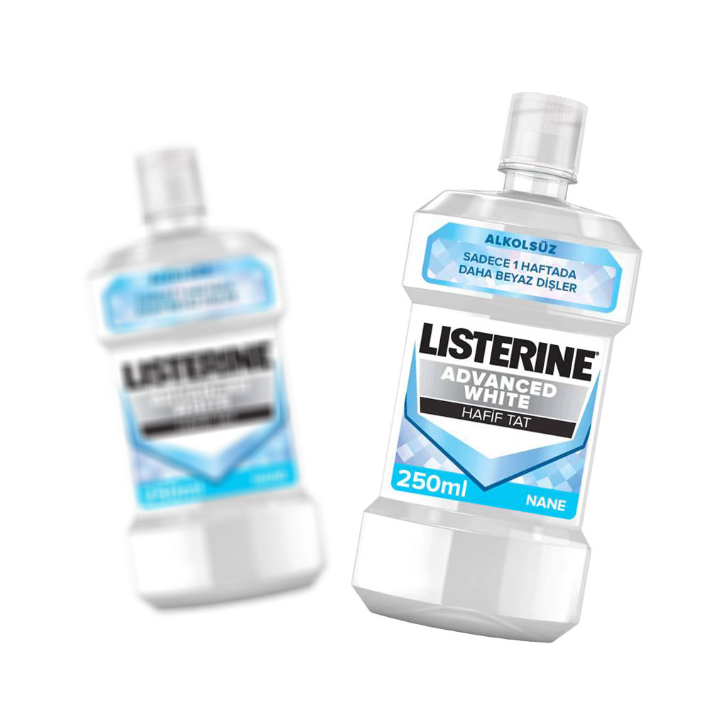 دهانشویه مدل Advanced White لیسترین ۵۰۰ میل