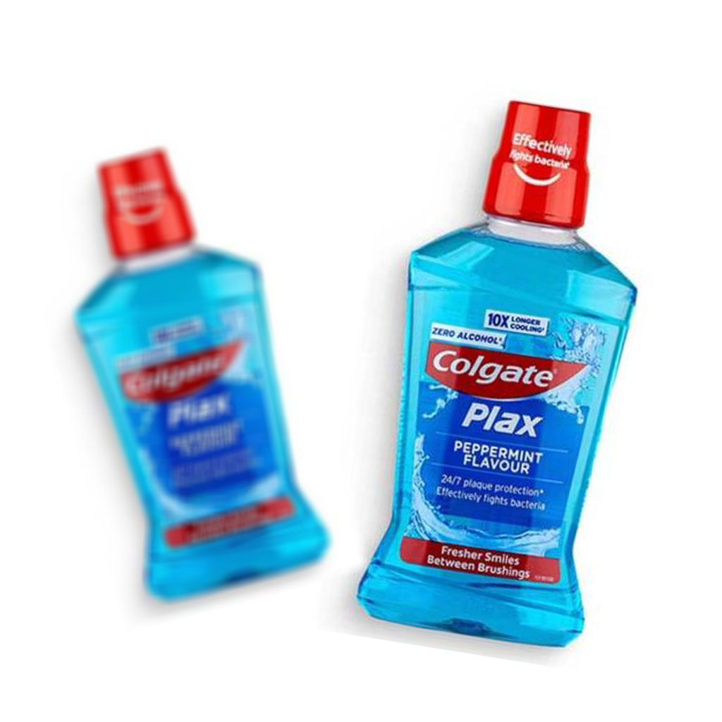 دهانشویه کلگیت سری Plax مدل Fresh Mint حجم 500 میل