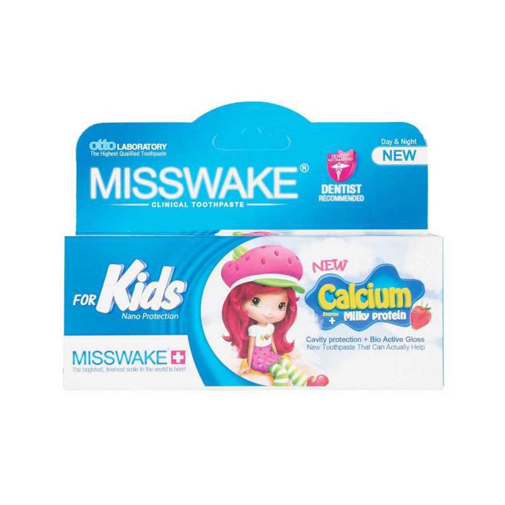 خمیر دندان کودک میسویک مدل دختر توت فرنگی 50 میلی لیتر طعم توت فرنگی