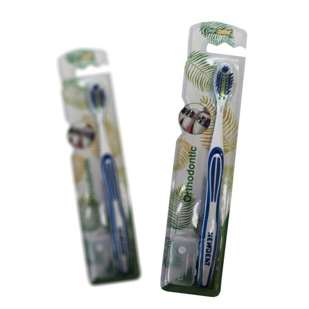 مسواک بزرگسال ارتودنسی مکس پلاس کانفیدنت
