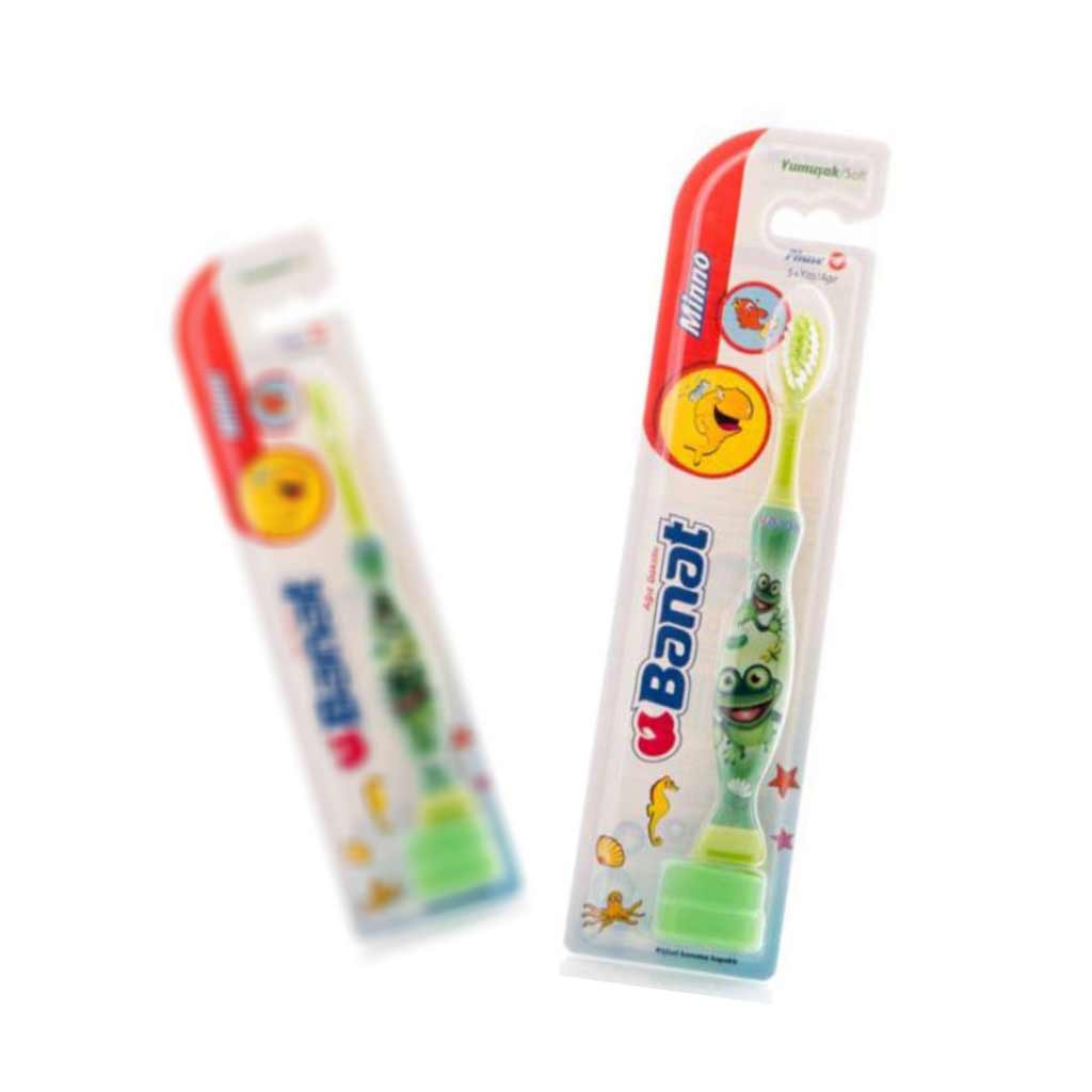 مسواك كودك نرم مدل مینو بنات