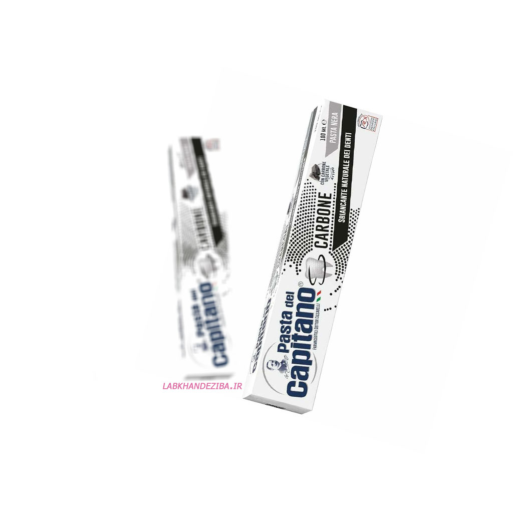 خمیر دندان زغالی پاستا دل کاپیتانو اورجینال ایتالیا