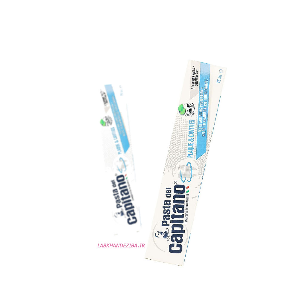 خمیردندان ضد پلاک و پوسیدگی کاپیتانو اورجینال ایتالیا