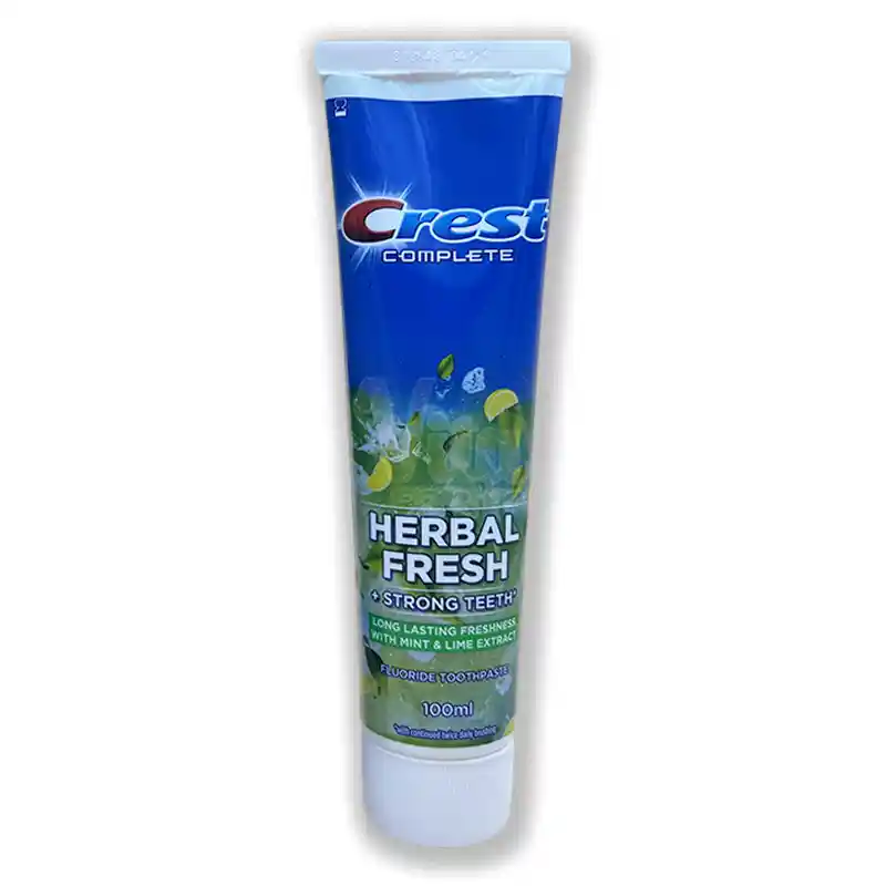 خمیر دندان herbal fresh کرست Crest حاوی عصاره نعنا حجم 100 میل
