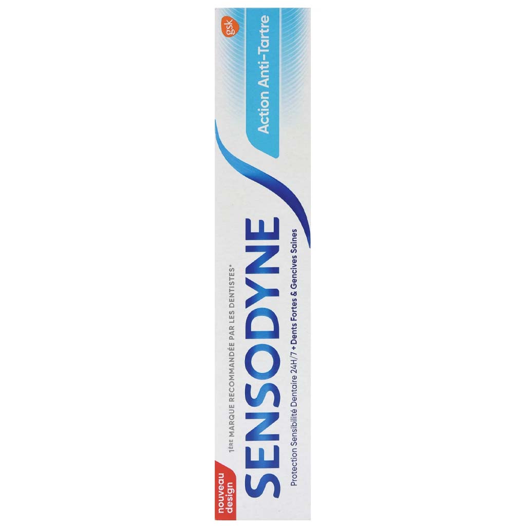 خمیردندان سنسوداین مدل  action anti tartar