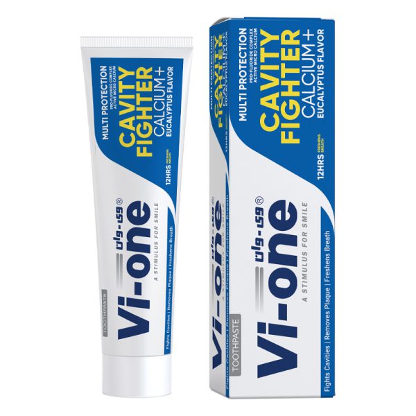 خمیر دندان ضد پوسیدگی کلسیم پلاس Cavity Fighter وی وان vi-one