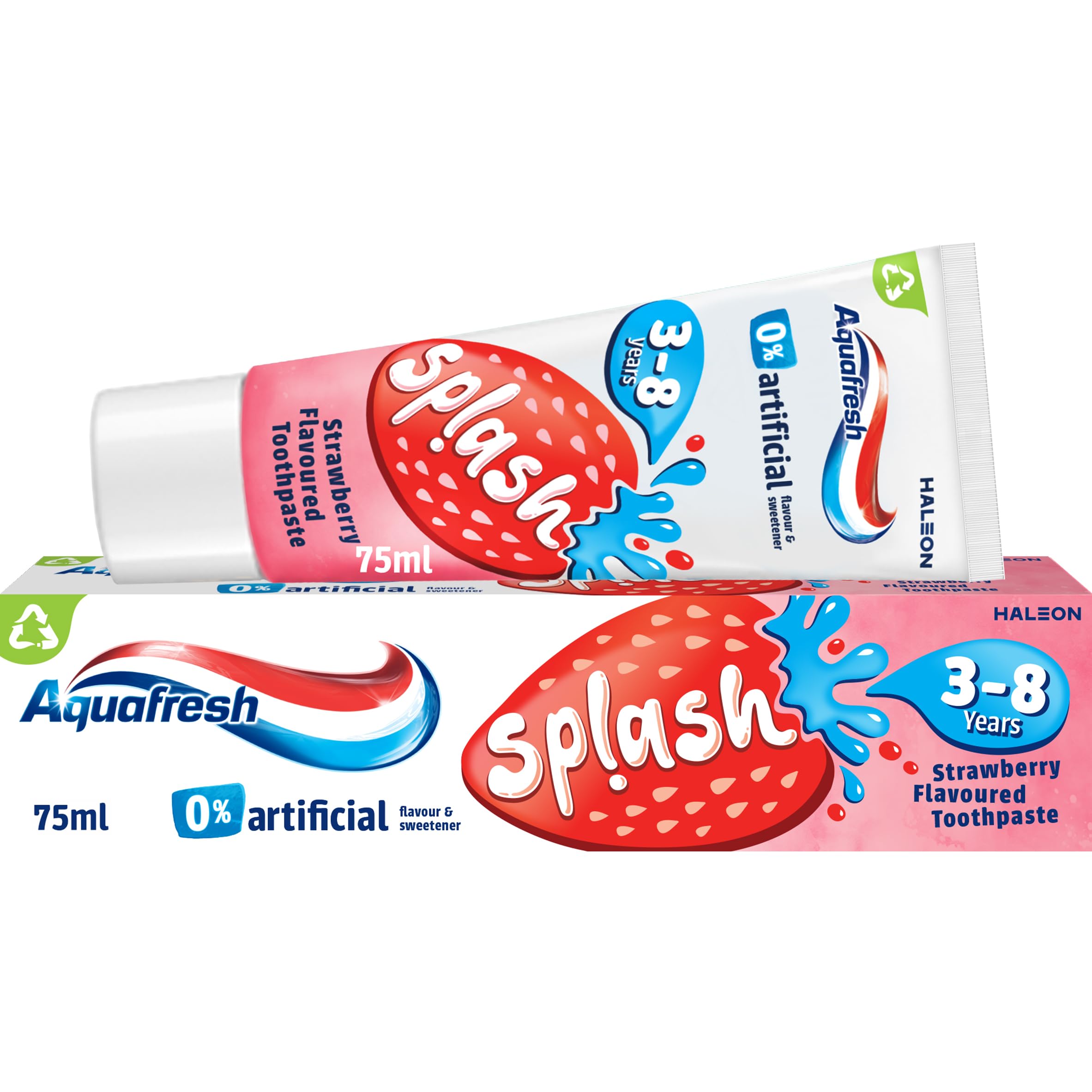 خميردندان کودک 8-3 سال توت فرنگي آکوافرش Aquafresh