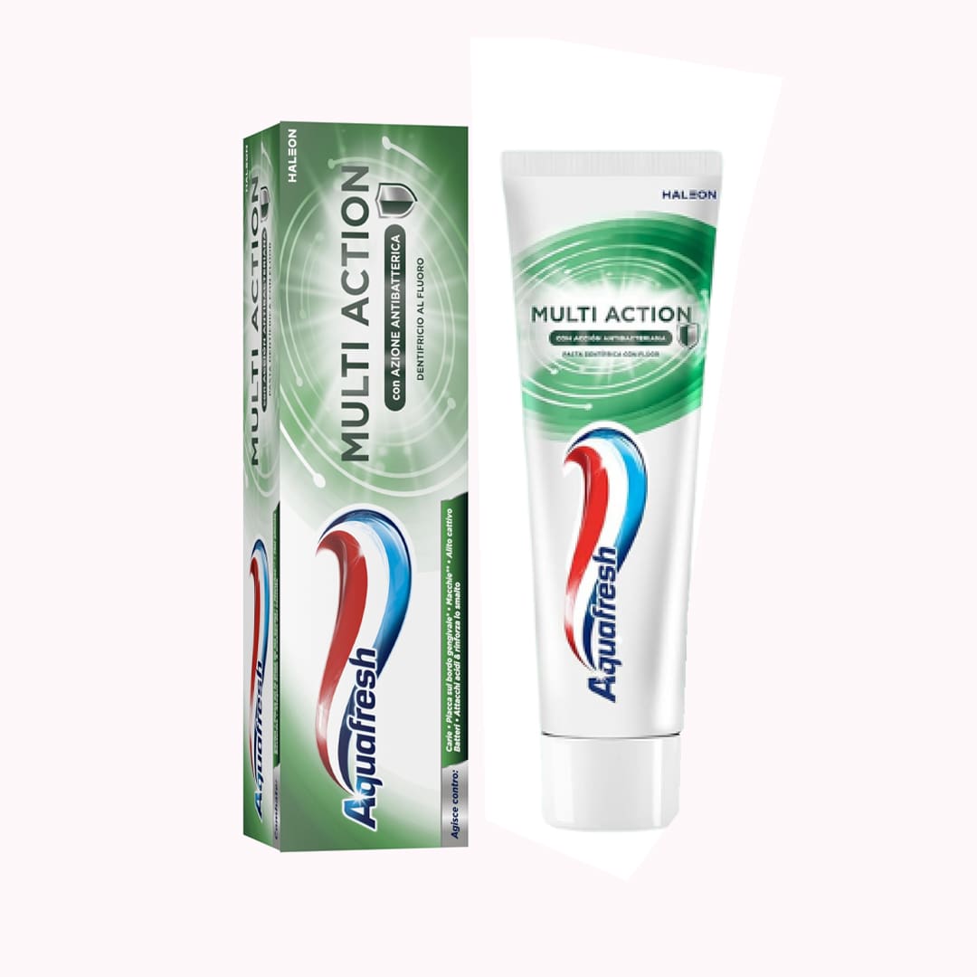 خمیردندان آکوافرش مولتی اکشن aquafresh 75 ml