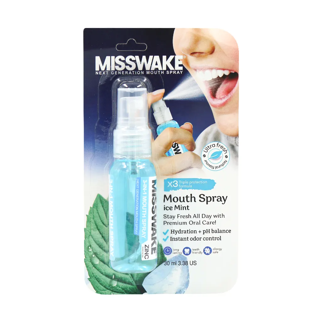 اسپری خوشبو کننده دهان نعنا خنک میسویک 30 میلی لیتر