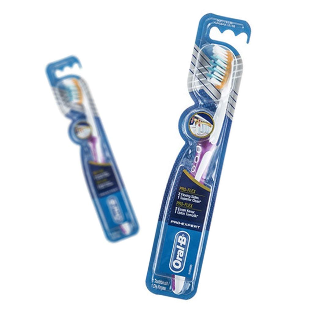 مسواک اورال-بی مدل پروفلکس با برس نرم