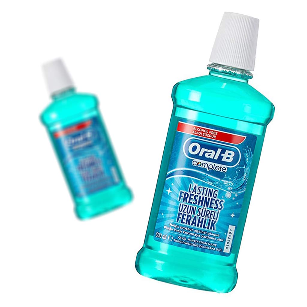 دهان شویه اورال-بی مدل Lasting Freshness حجم 500 میلی لیتر