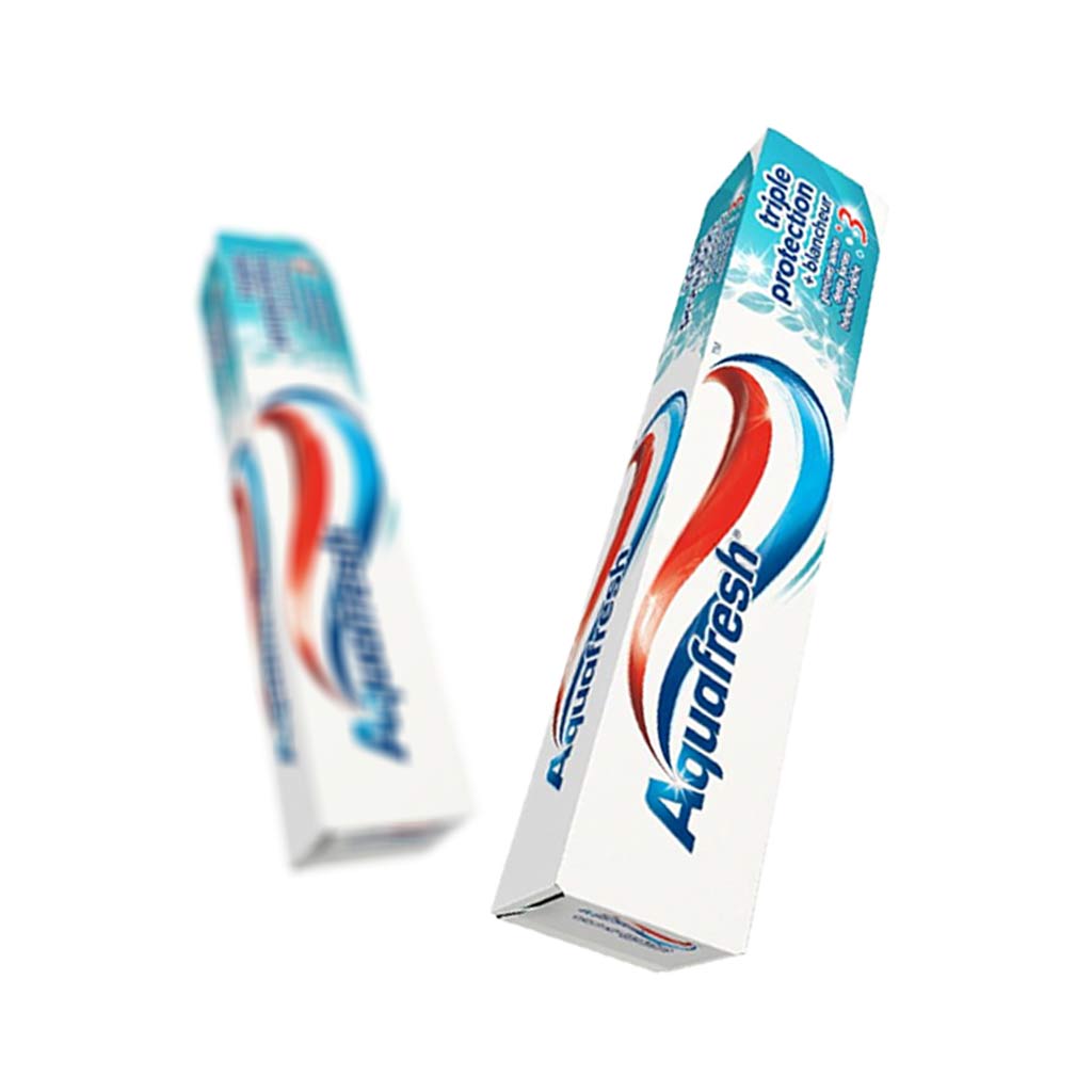 خمیردندان سفیدکننده آکوافرش Aquafresh Triple حجم 75 میلی لیتر