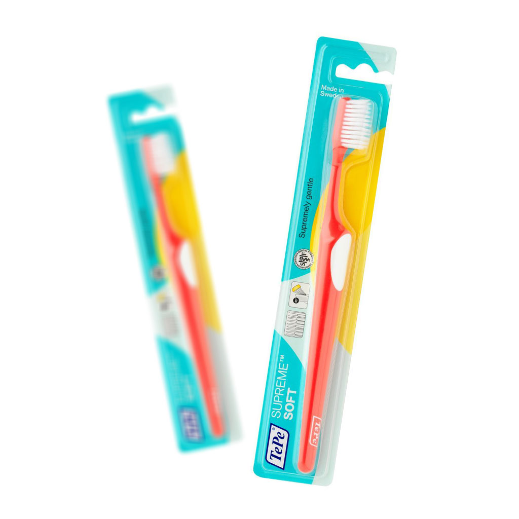 مسواک  Supreme با برس نرم ته په