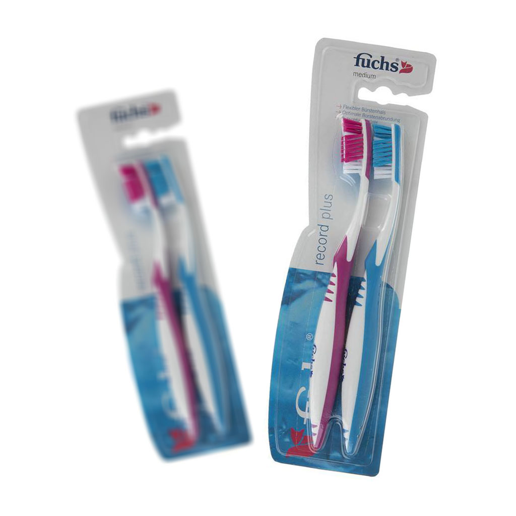 مسواک رکورد پلاس فوکس بسته ۲ عددی