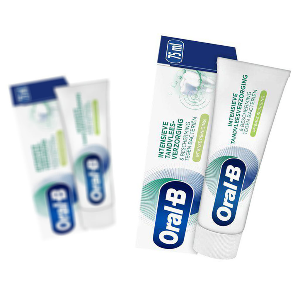 خمیردندان محافظ لثه Oral-B Intense Gum Care & Antibacterial Shield – Intense Cleansing حجم 75 میلی