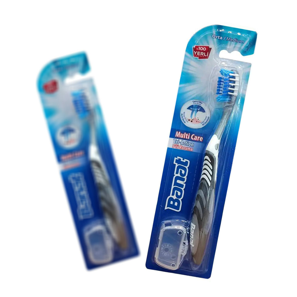 مسواک مولتی کر بنات با برس متوسط