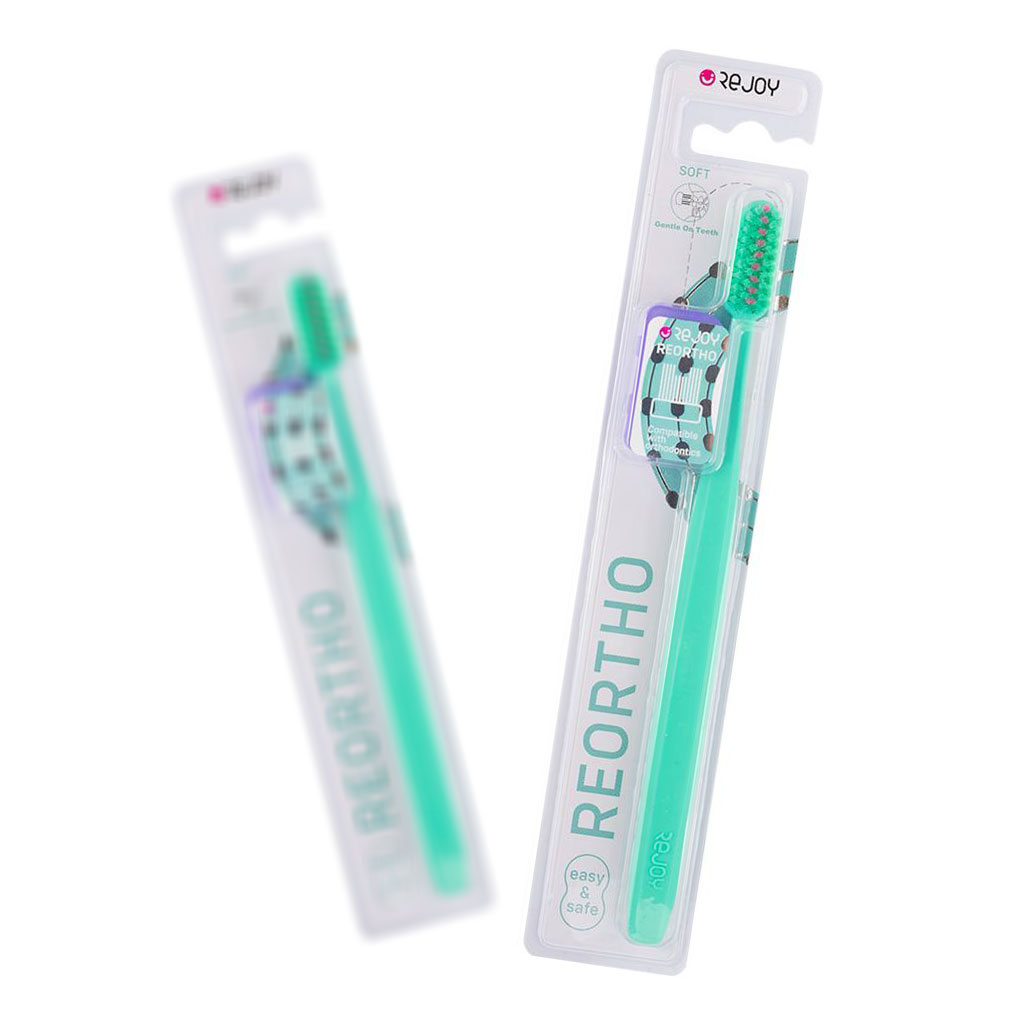 مسواک ریجوی مدل Reortho با برس نرم مخصوص ارتودنسی