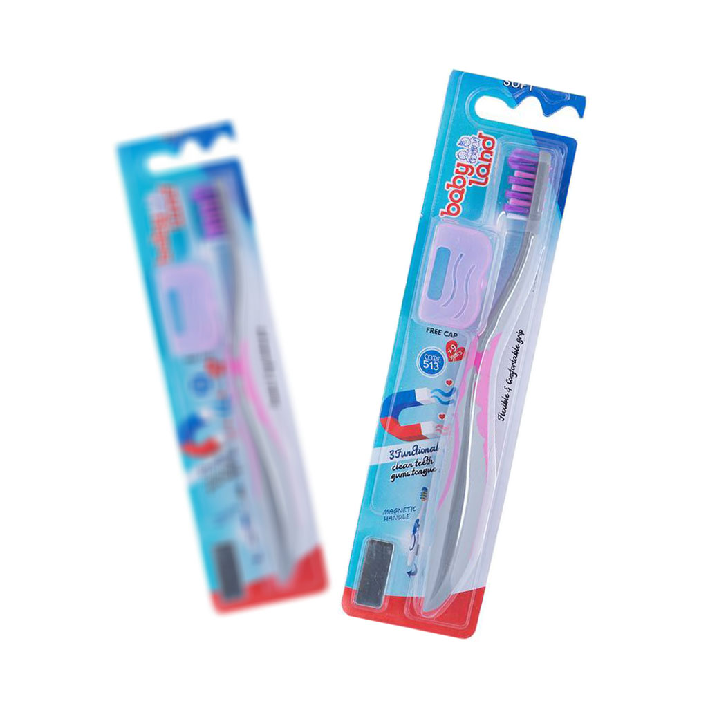 مسواک کودک بیبی لند مناسب بالای 9 سال