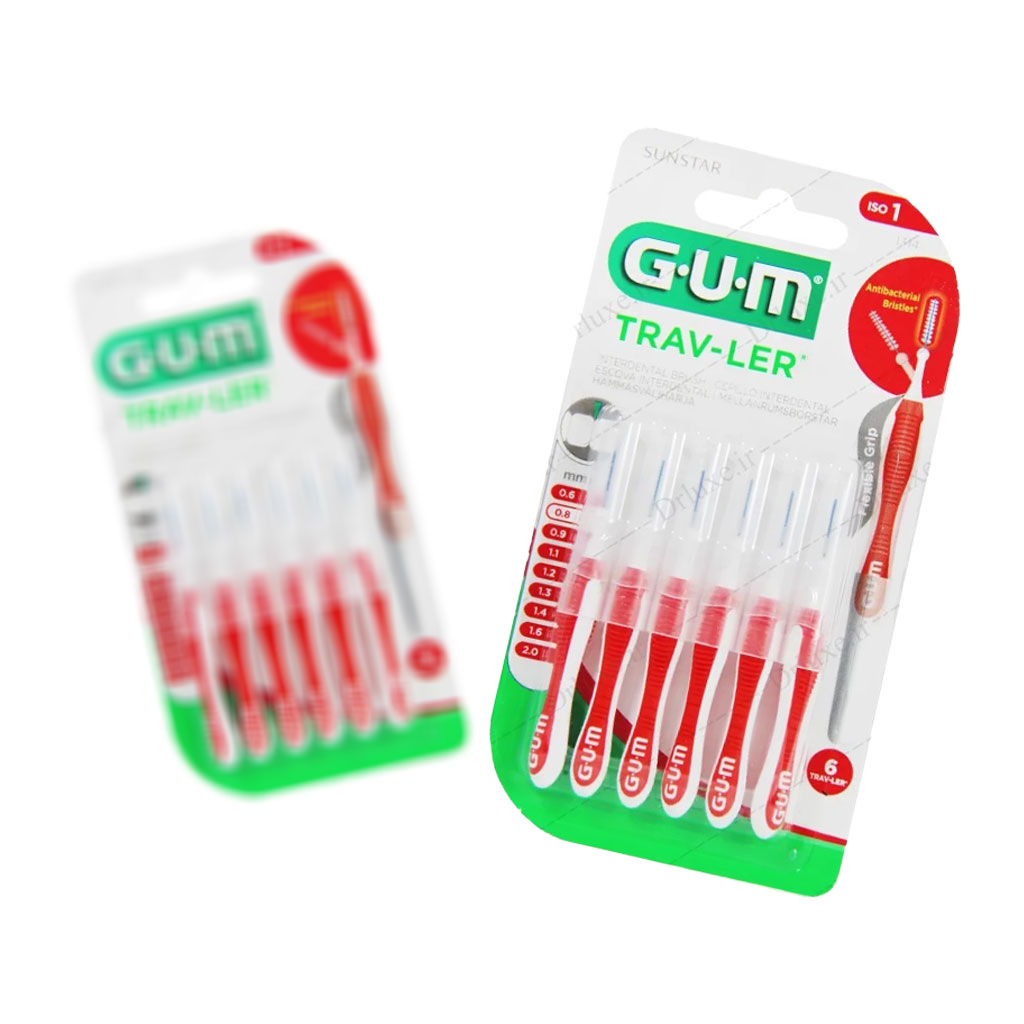 مسواک بین دندانی جی یو ام gum سایز 1