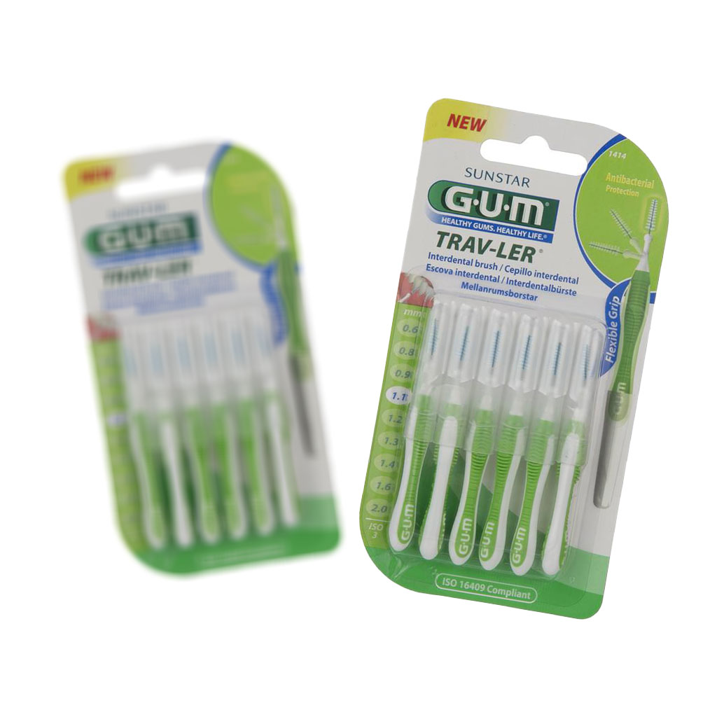 مسواک بین دندانی جی یو ام gum   سایز 3