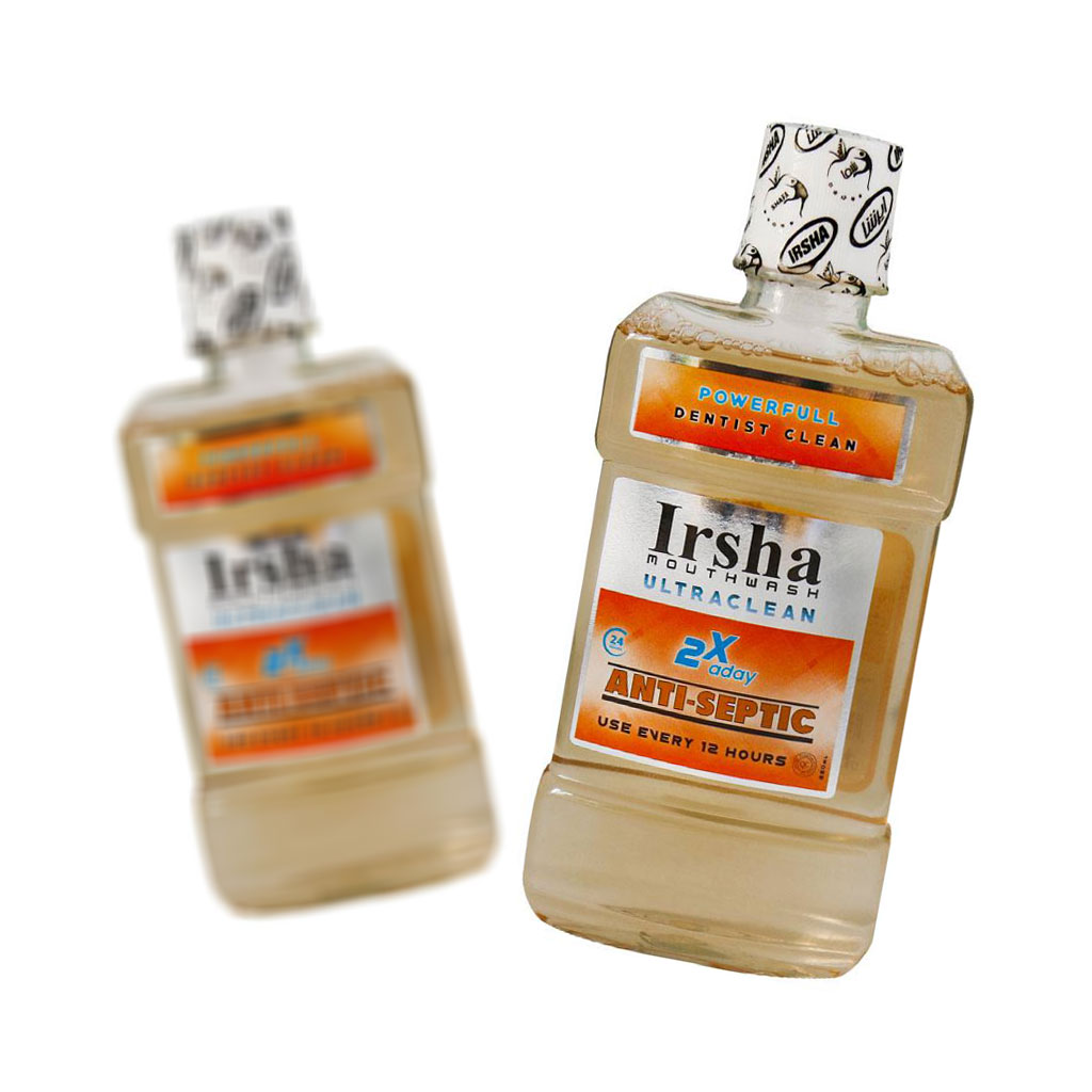 محلول دهانشویه ضد عفونی کننده ایرشا ضد پوسیدگی دندان 250 میلی لیتر