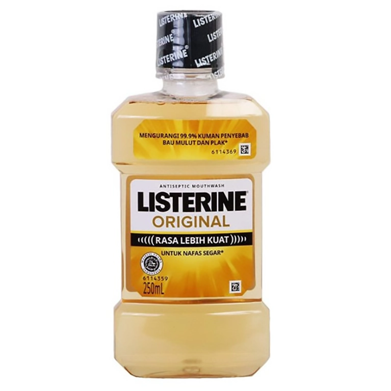 دهانشویه لیسترین مدل اورجینال 250 میل