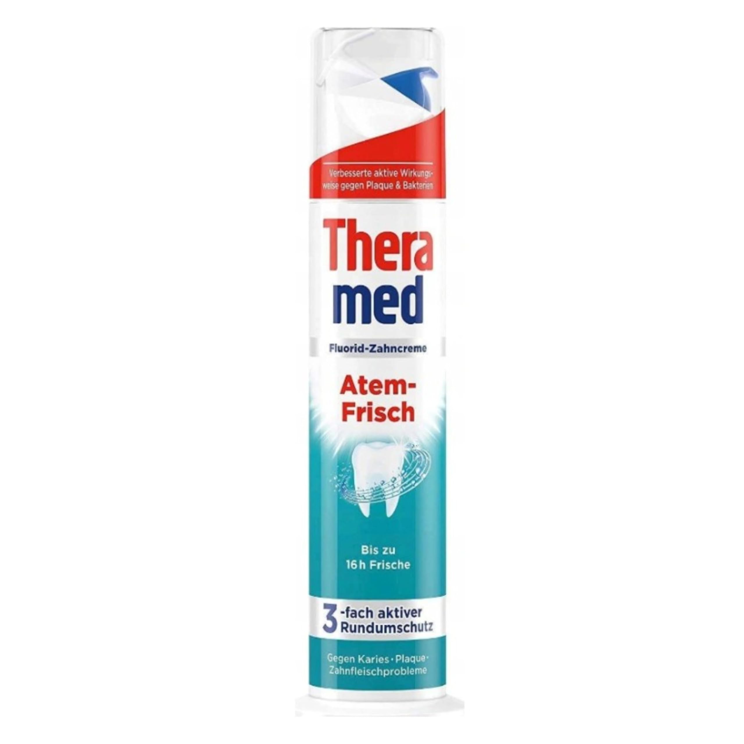 خمیر دندان پمپی ترامد Thera Med خنک کننده اصل آلمان