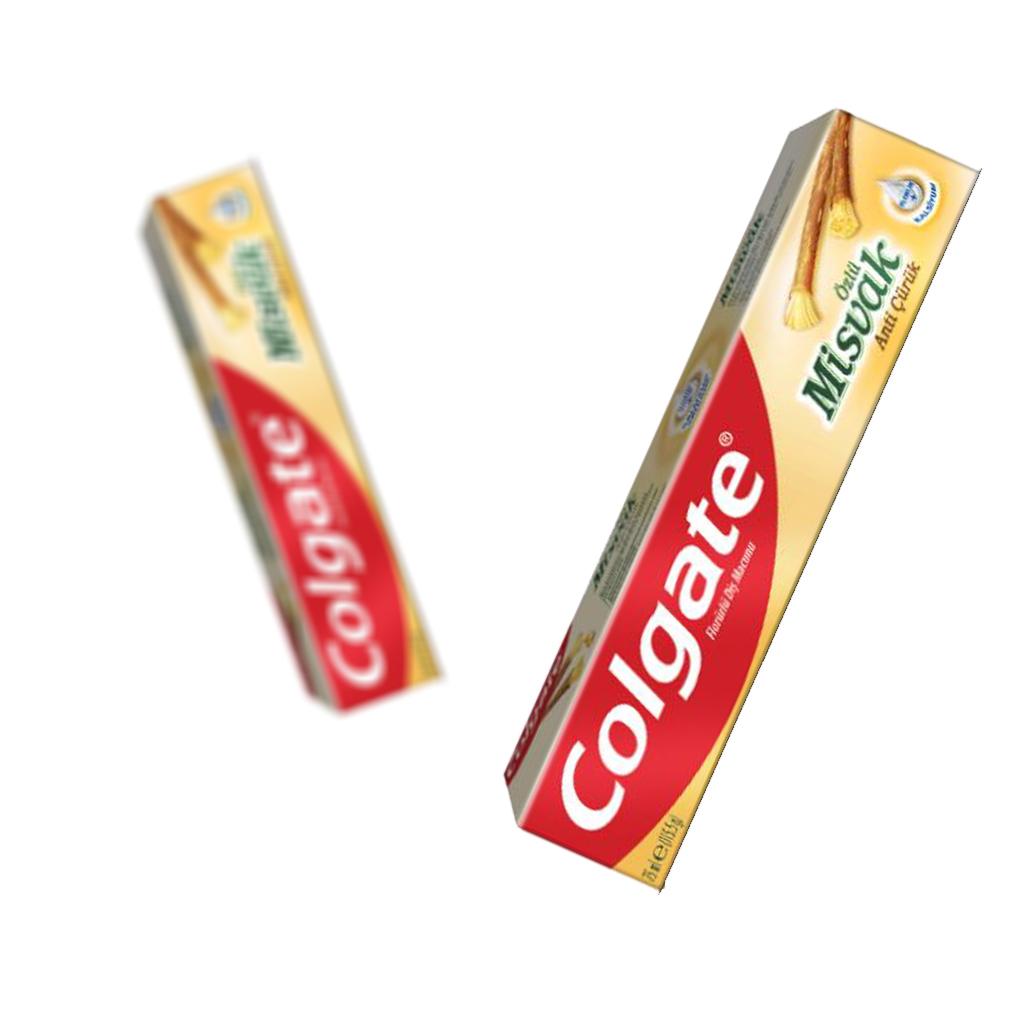 خمیر دندان ضد پوسیدگی کلگیت Colgate با عصاره چوب مسواک حاوی کلسیم و فلوراید حجم 75 میل